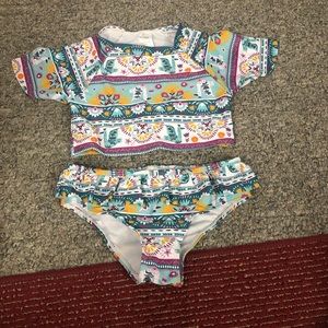 Girls 2pc swim suit